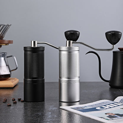 Klyra Ghost Tooth Flat Knife Hand Crank Coffee Grinder Professional Steel Core coffee grinder