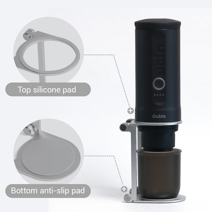 Universal Foldable Coffee Machine Stand – Portable Outdoor Coffee Gear Holder for Travel & Camping
