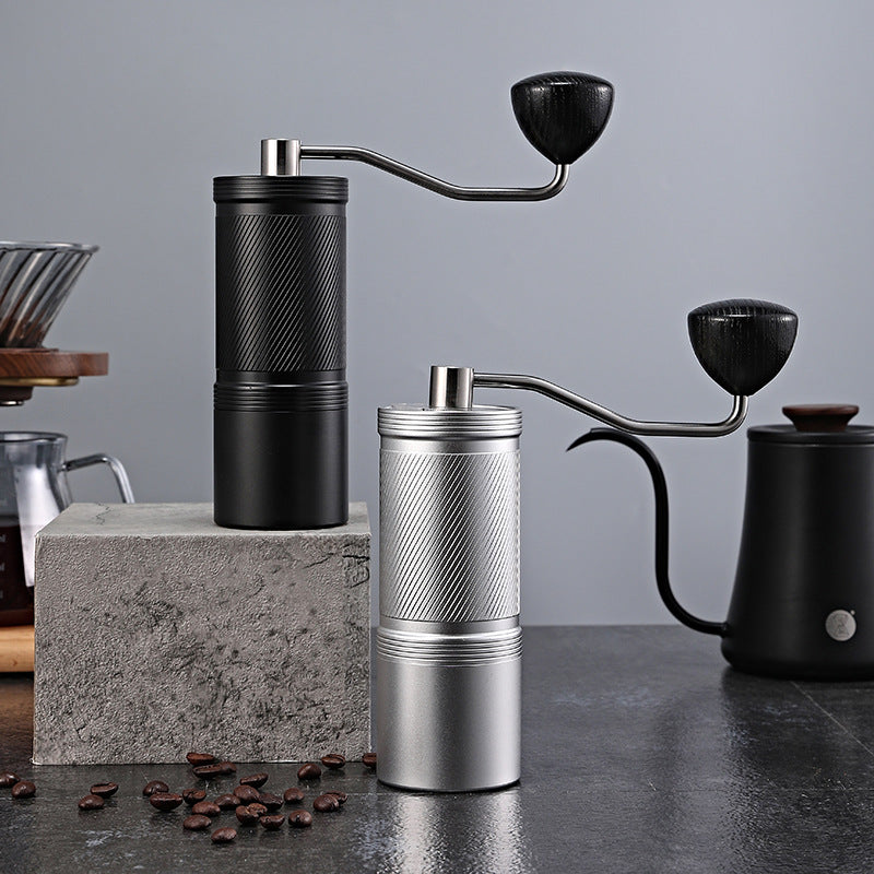 Klyra Ghost Tooth Flat Knife Hand Crank Coffee Grinder Professional Steel Core coffee grinder