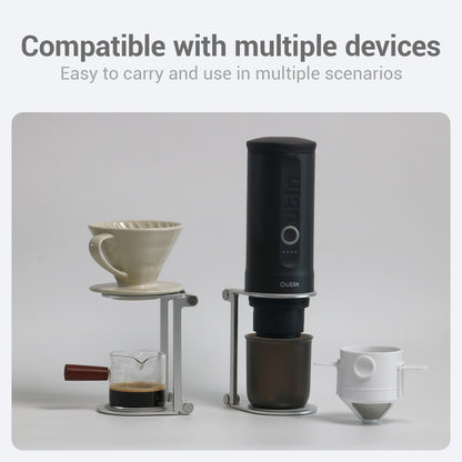 Universal Foldable Coffee Machine Stand – Portable Outdoor Coffee Gear Holder for Travel & Camping