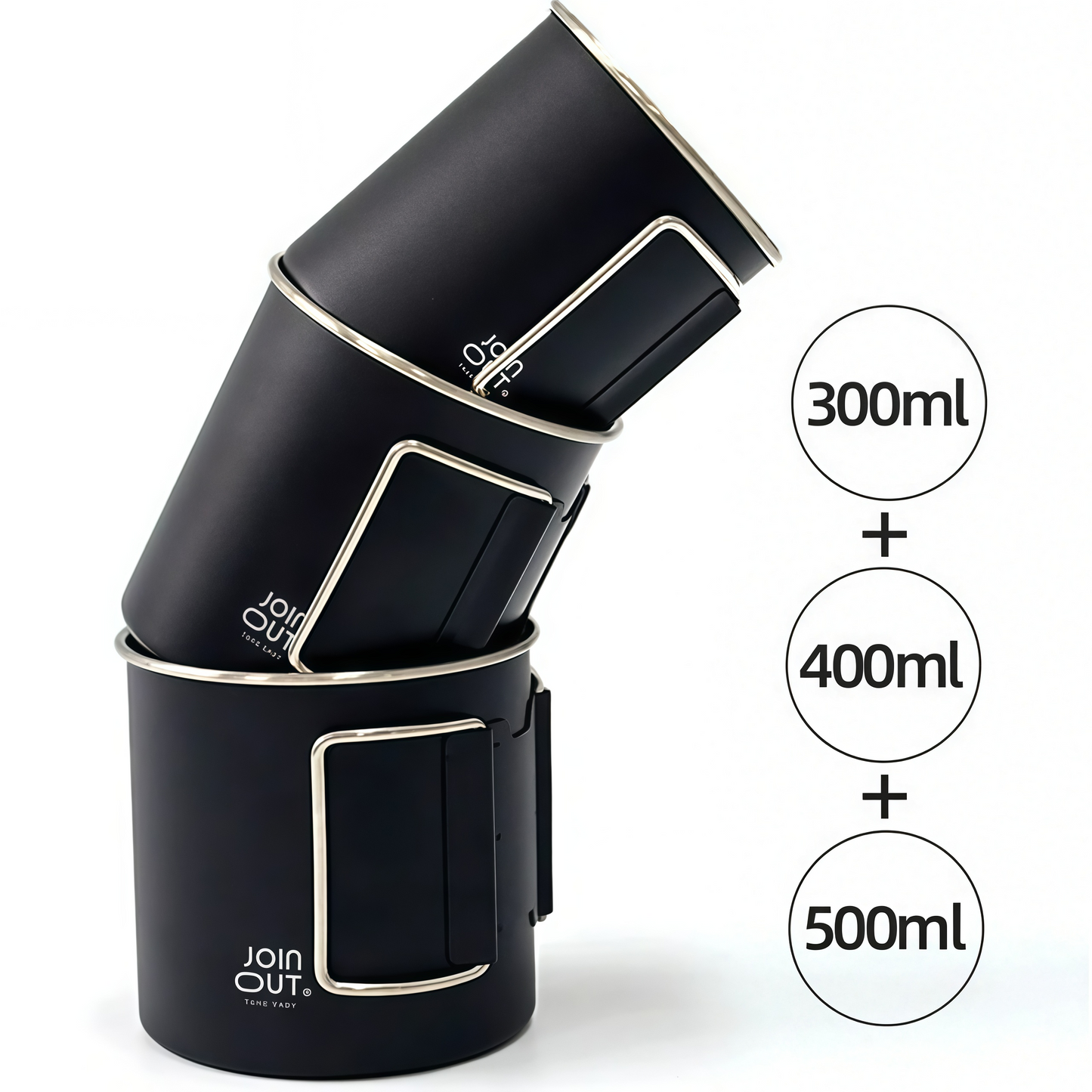 Camping Pour Over Coffee Maker Set – Portable Coffee Kit with Dripper, Sealed Bean Container & Collapsible Cup for Travel