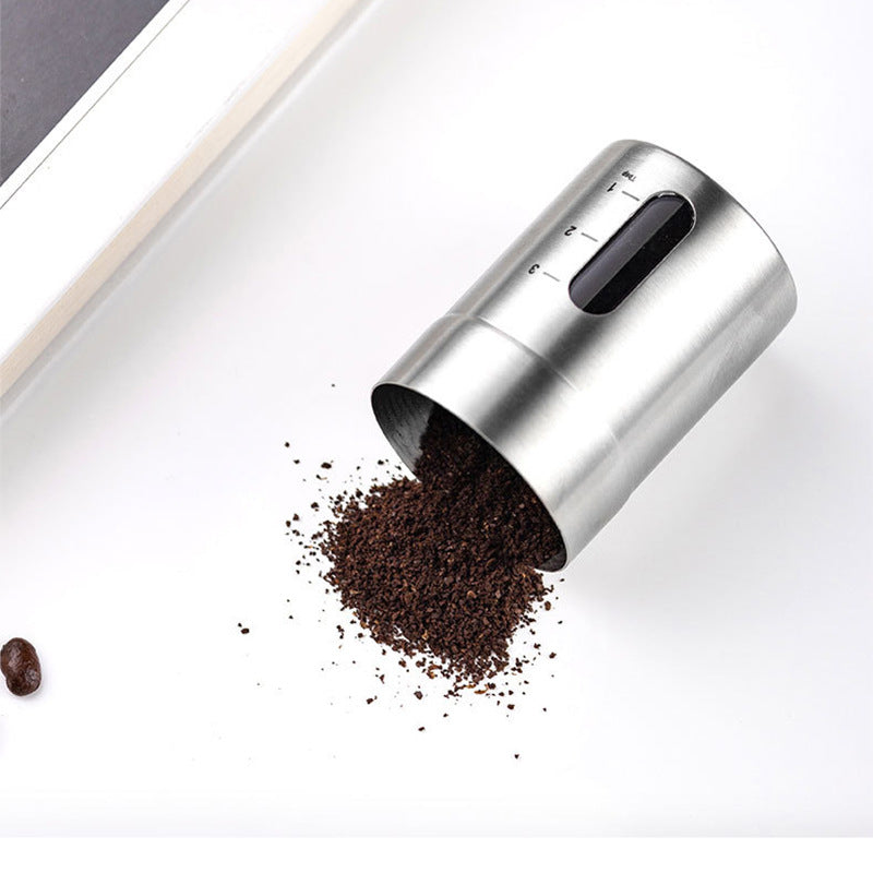 KlyraCoffee Foldable Manual Coffee Grinder – Portable Stainless Steel Hand Grinder for Fresh Espresso & Pour Over