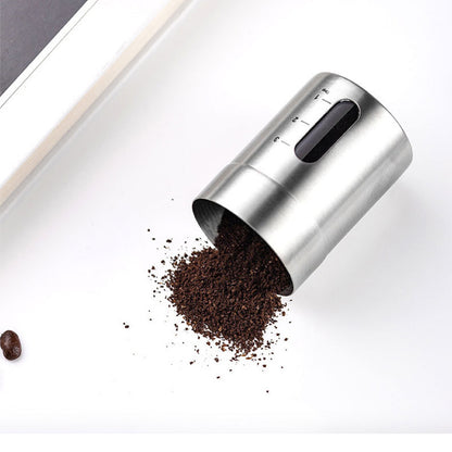 KlyraCoffee Foldable Manual Coffee Grinder – Portable Stainless Steel Hand Grinder for Fresh Espresso & Pour Over