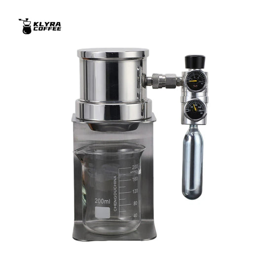 Klyra Portable Manual Espresso Maker – Power-Free High-Pressure Coffee Machine for Travel, Camping & Home Barista