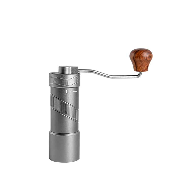 KlyraCoffee Manual Coffee Grinder | CNC420 Steel Core, External Adjustable Hand Grinder for Espresso & Pour Over