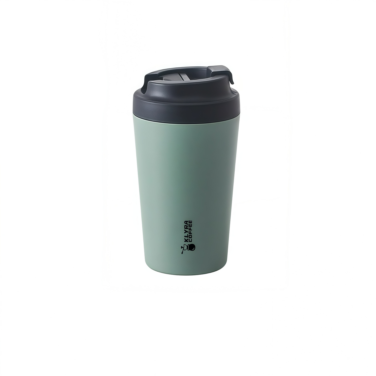 Klyra Pure Ceramic Travel Coffee Mug with Lid – Minimalist Insulated Cup for Pour Over & Daily Brew | Eco-Friendly Coffee Lifestyle