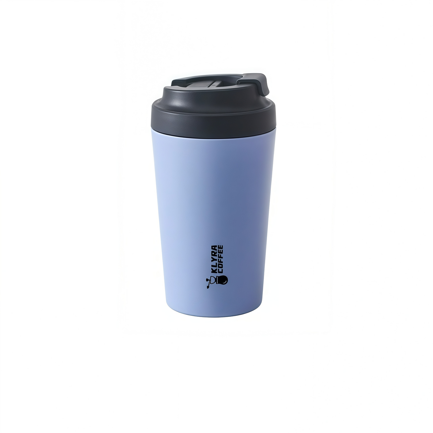 Klyra Pure Ceramic Travel Coffee Mug with Lid – Minimalist Insulated Cup for Pour Over & Daily Brew | Eco-Friendly Coffee Lifestyle