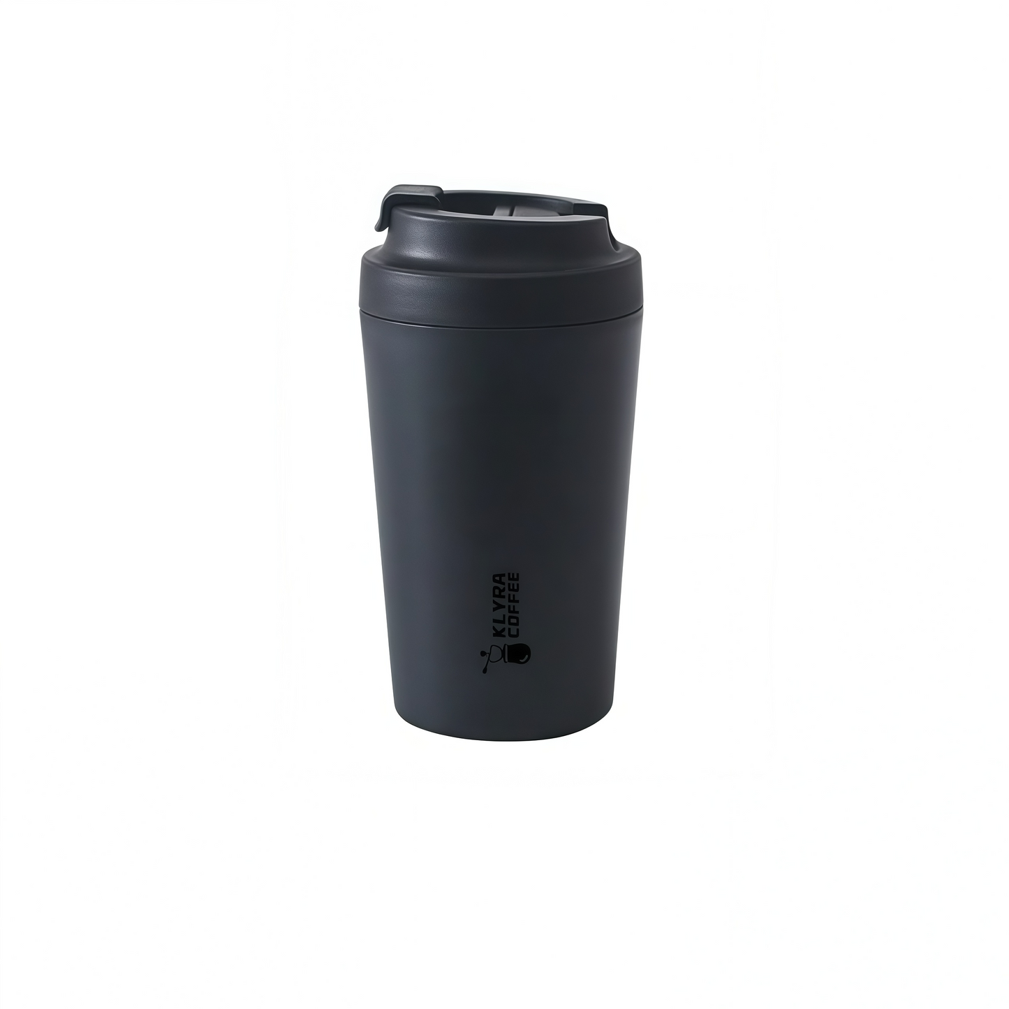 Klyra Pure Ceramic Travel Coffee Mug with Lid – Minimalist Insulated Cup for Pour Over & Daily Brew | Eco-Friendly Coffee Lifestyle