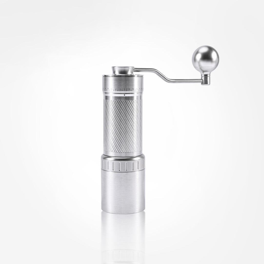 Klyra Titanium Ghost Burr Manual Coffee Grinder – 63mm CNC Precision Hand Grinder for Espresso & Pour Over | Klyra Coffee