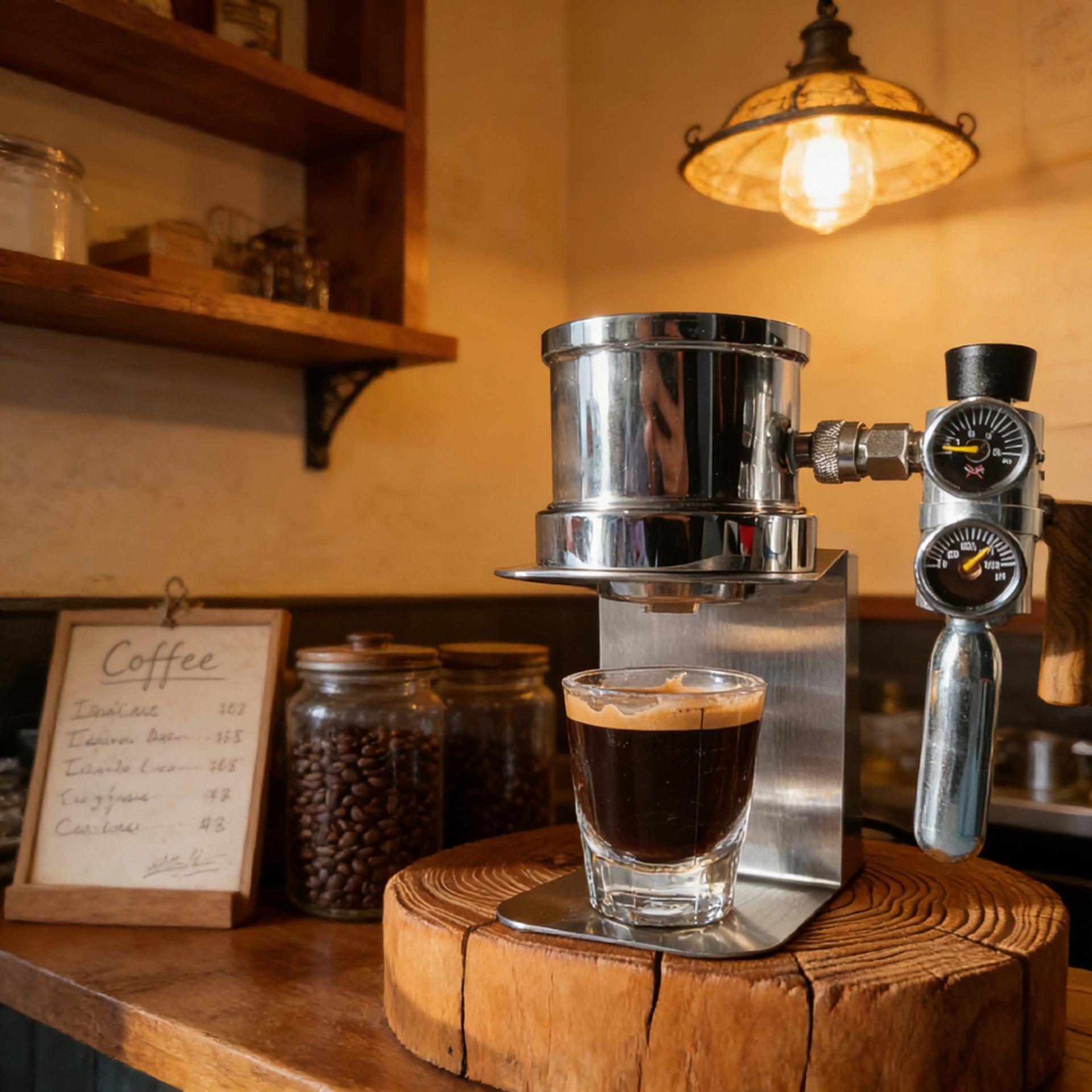 Klyra Portable Manual Espresso Maker – Power-Free High-Pressure Coffee Machine for Travel, Camping & Home Barista
