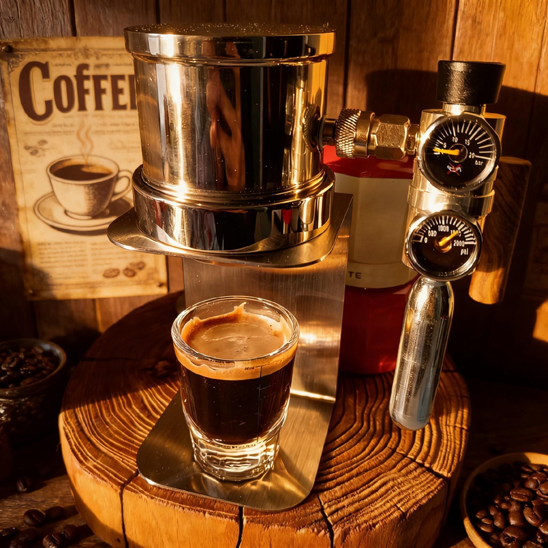 Klyra Portable Manual Espresso Maker – Power-Free High-Pressure Coffee Machine for Travel, Camping & Home Barista