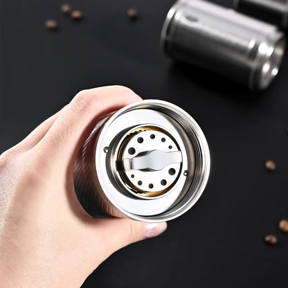 Klyra Electric Manual Hybrid Coffee Grinder with Titanium Ghost Burr – Precision Grinder for Espresso & Pour Over