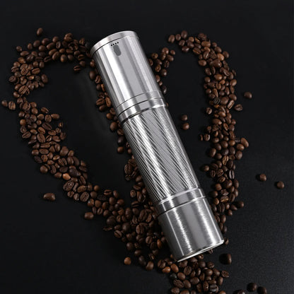 Klyra Electric Manual Hybrid Coffee Grinder with Titanium Ghost Burr – Precision Grinder for Espresso & Pour Over