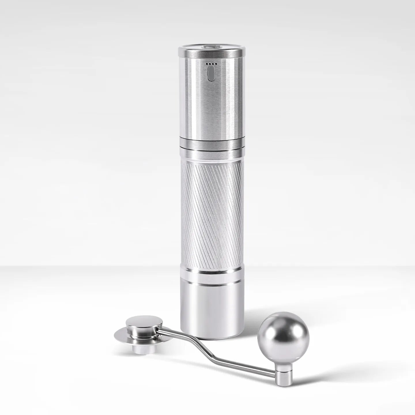 Klyra Electric Manual Hybrid Coffee Grinder with Titanium Ghost Burr – Precision Grinder for Espresso & Pour Over
