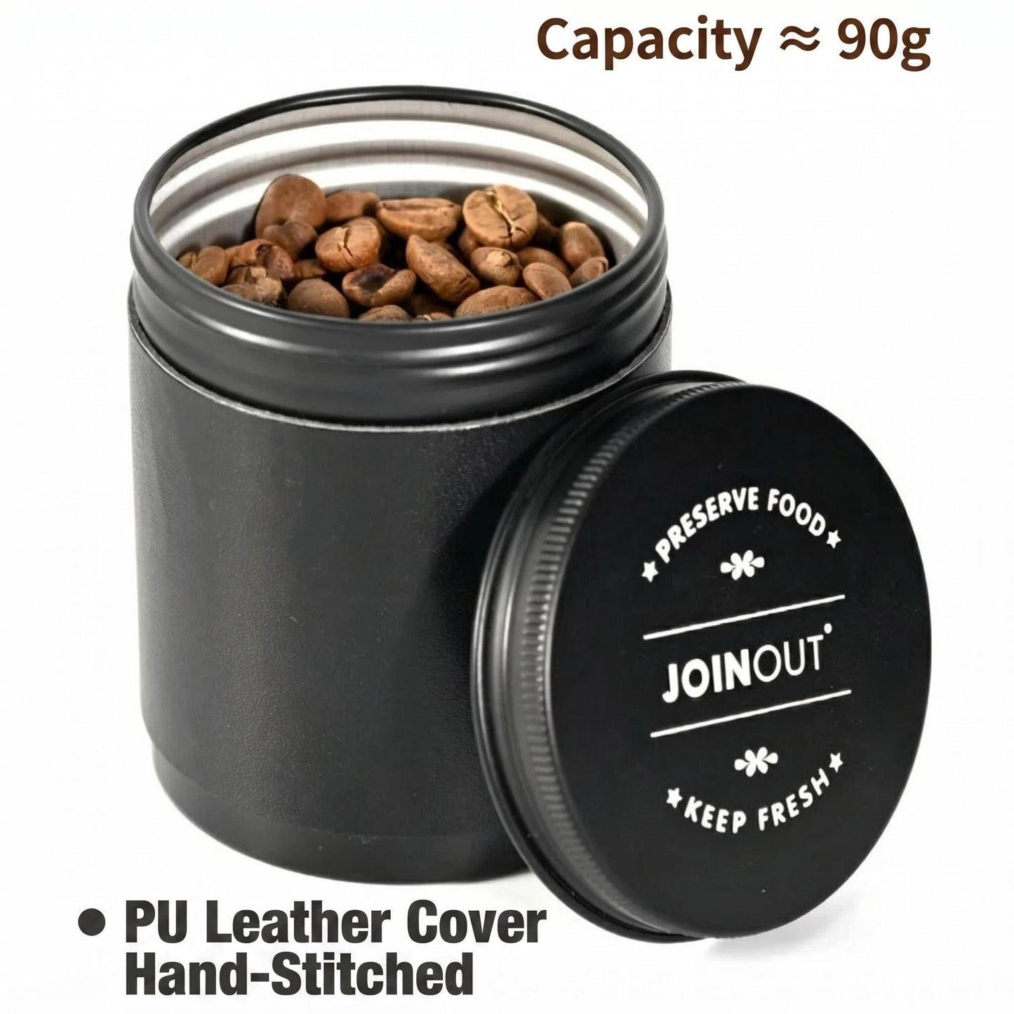 Camping Coffee Maker Set – Portable Pour Over Kit with Storage Case, Dripper, Coffee Cup & Bean Container