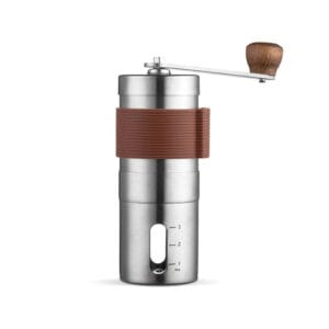 KlyraCoffee Foldable Manual Coffee Grinder – Portable Stainless Steel Hand Grinder for Fresh Espresso & Pour Over