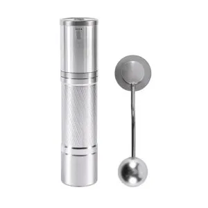 Klyra Electric Manual Hybrid Coffee Grinder with Titanium Ghost Burr – Precision Grinder for Espresso & Pour Over