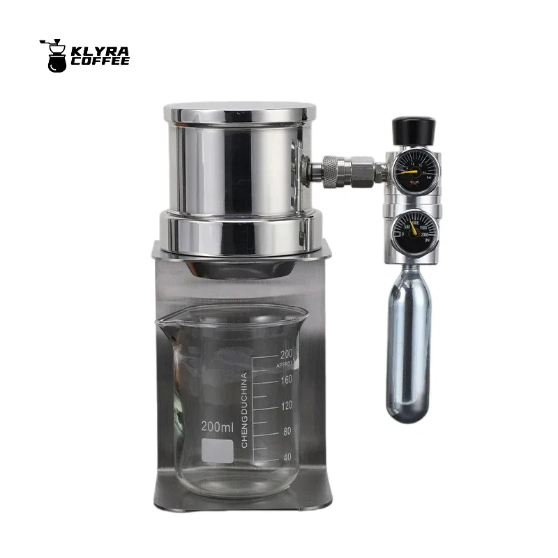 Klyra Portable Manual Espresso Maker – Power-Free High-Pressure Coffee Machine for Travel, Camping & Home Barista