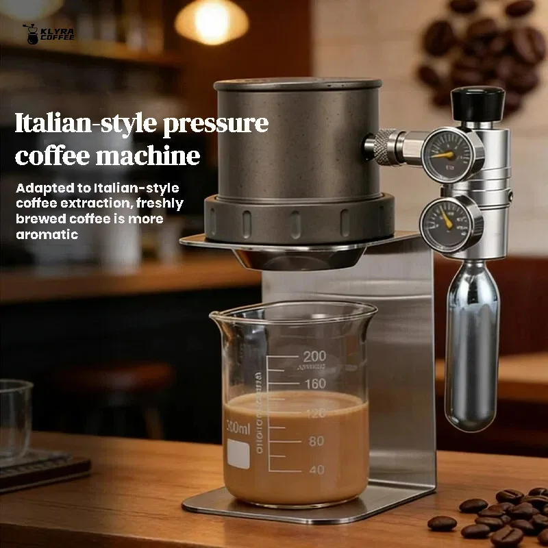 Klyra Portable Manual Espresso Maker – Power-Free High-Pressure Coffee Machine for Travel, Camping & Home Barista - Image 7